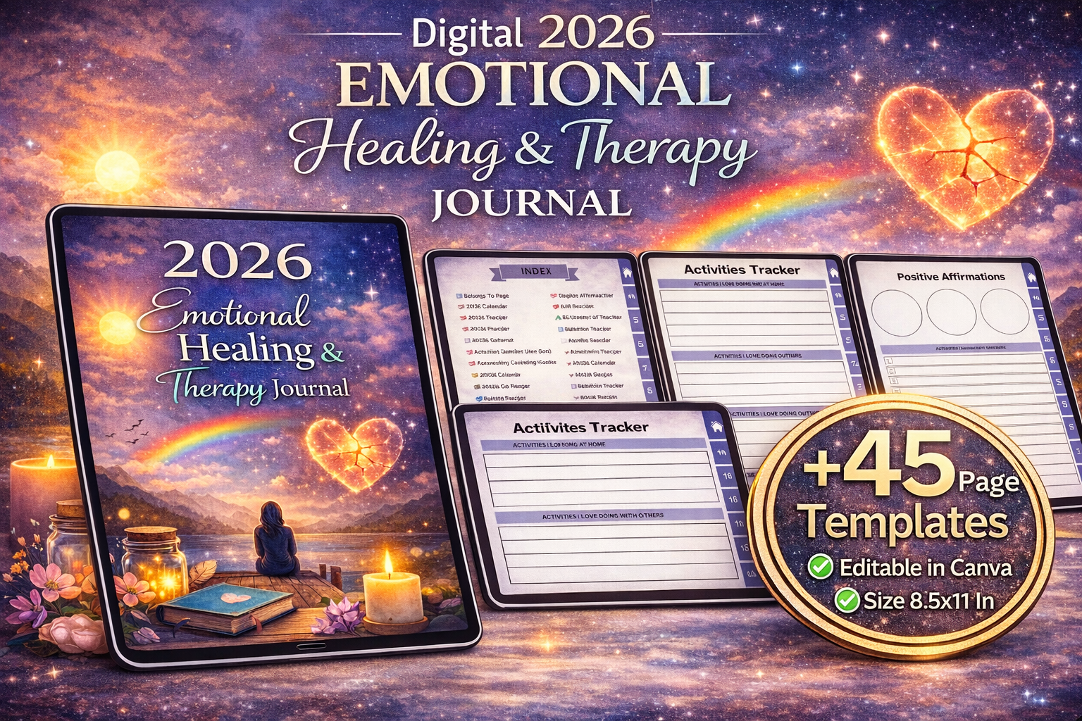Emotional Healing Therapy Journal