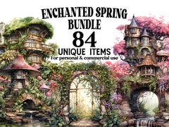 Enchanted Spring Clipart - CraftNest