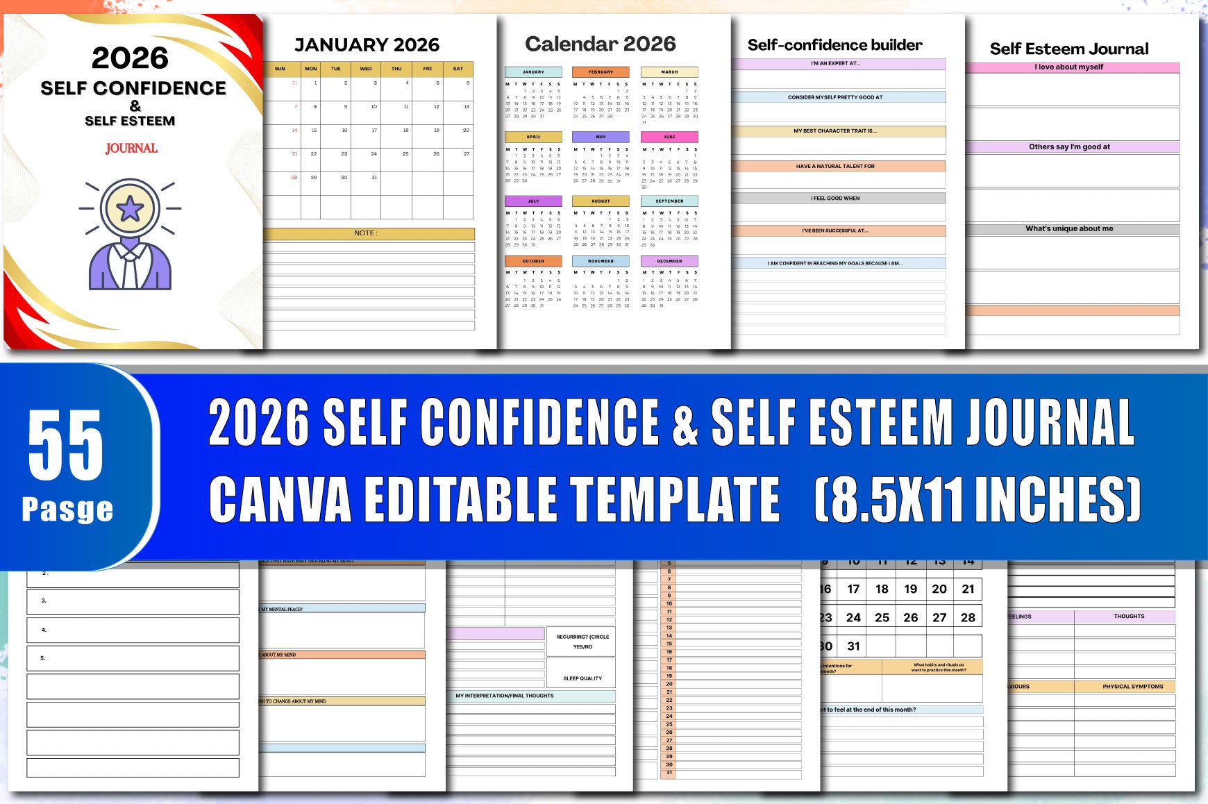 Self Confidence Self Esteem Journal