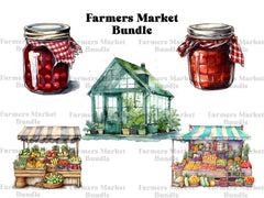 Farmers Market Clipart - CraftNest