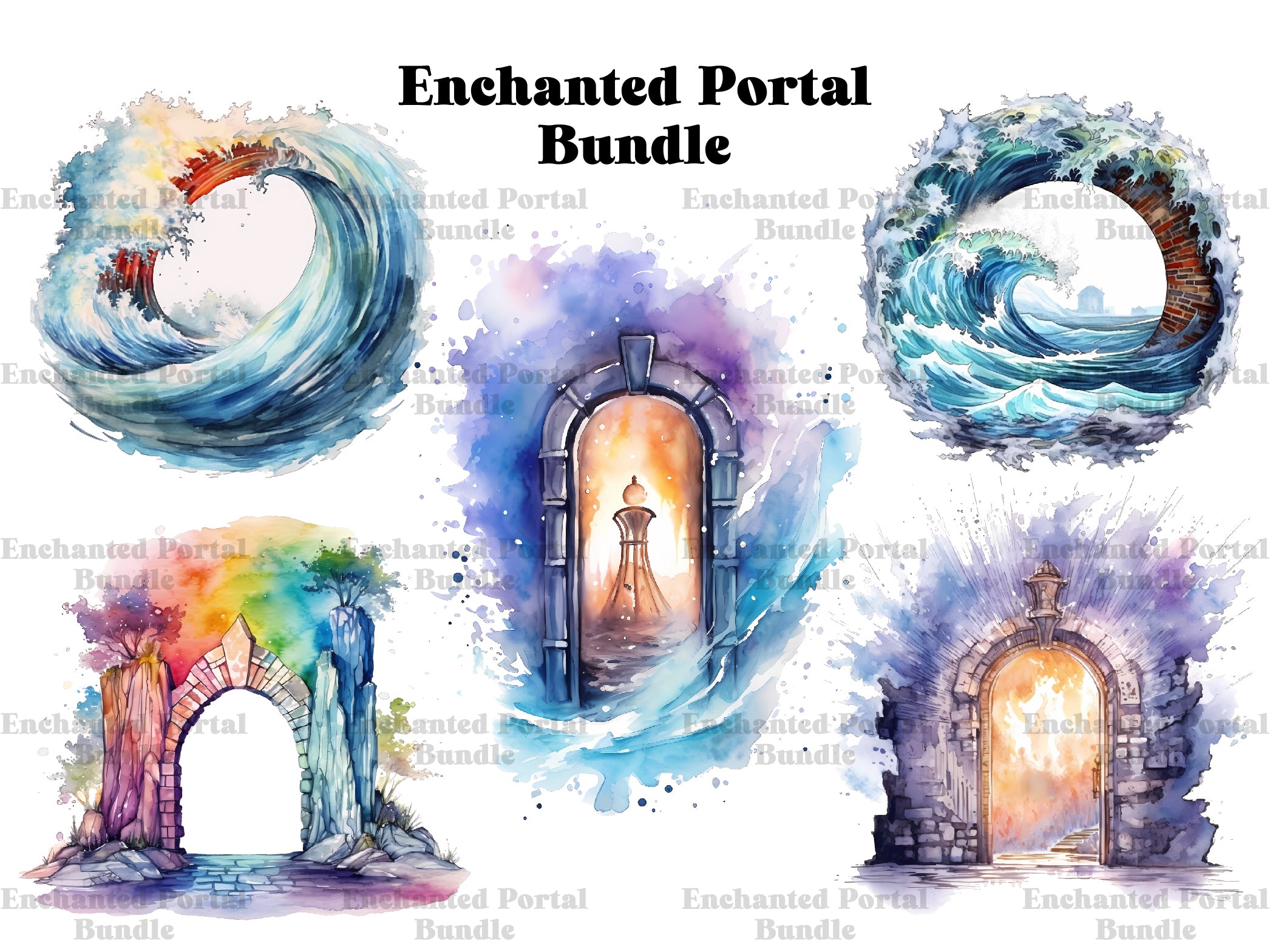 Enchanted Portal Clipart - CraftNest