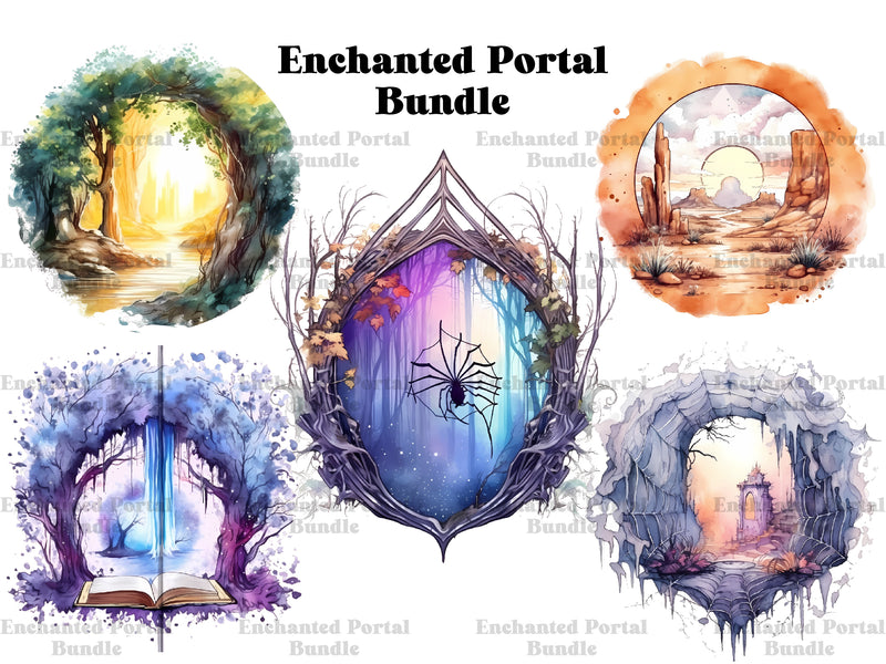 Enchanted Portal Clipart - CraftNest
