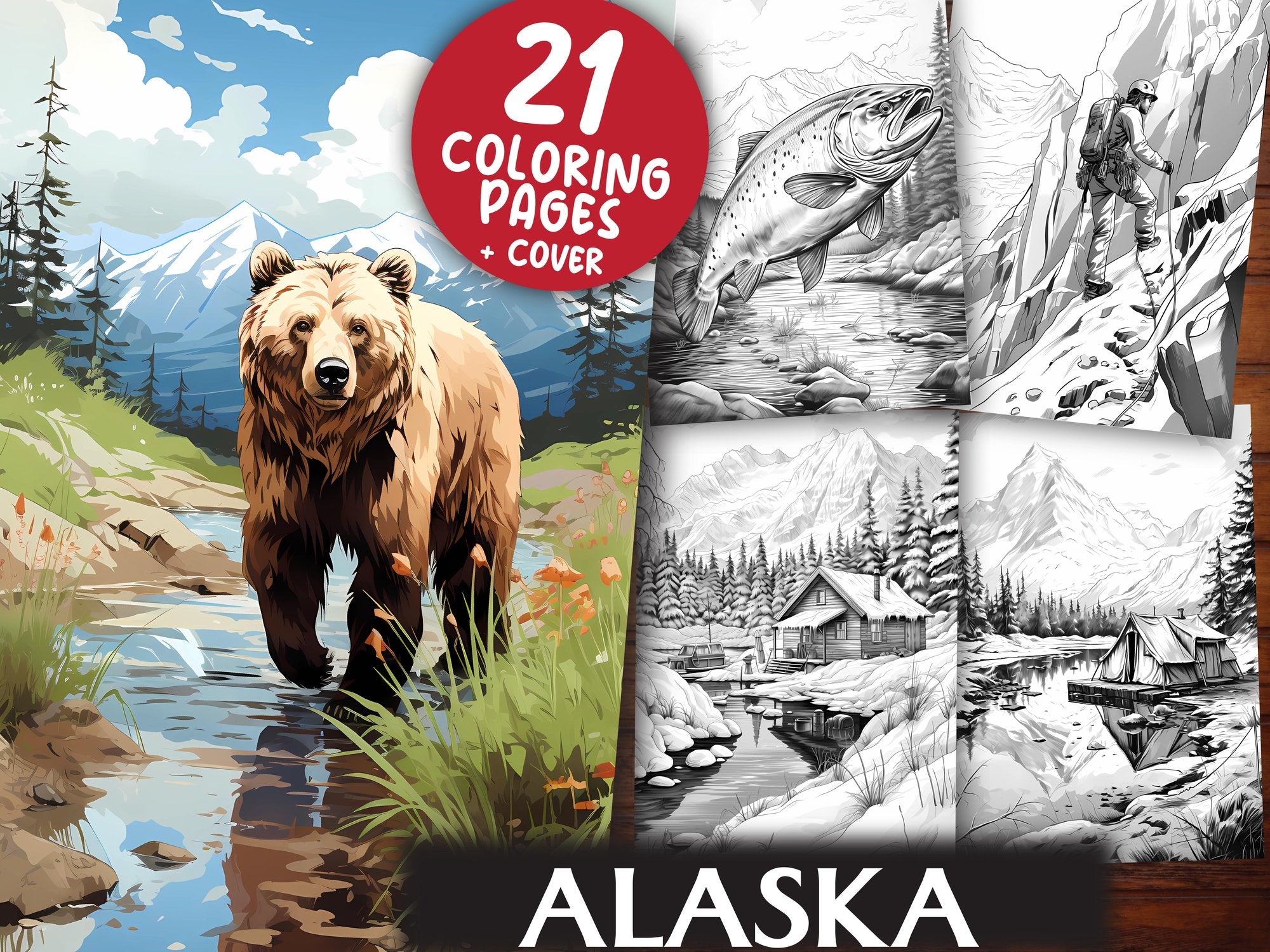 Alaska Coloring Books - CraftNest