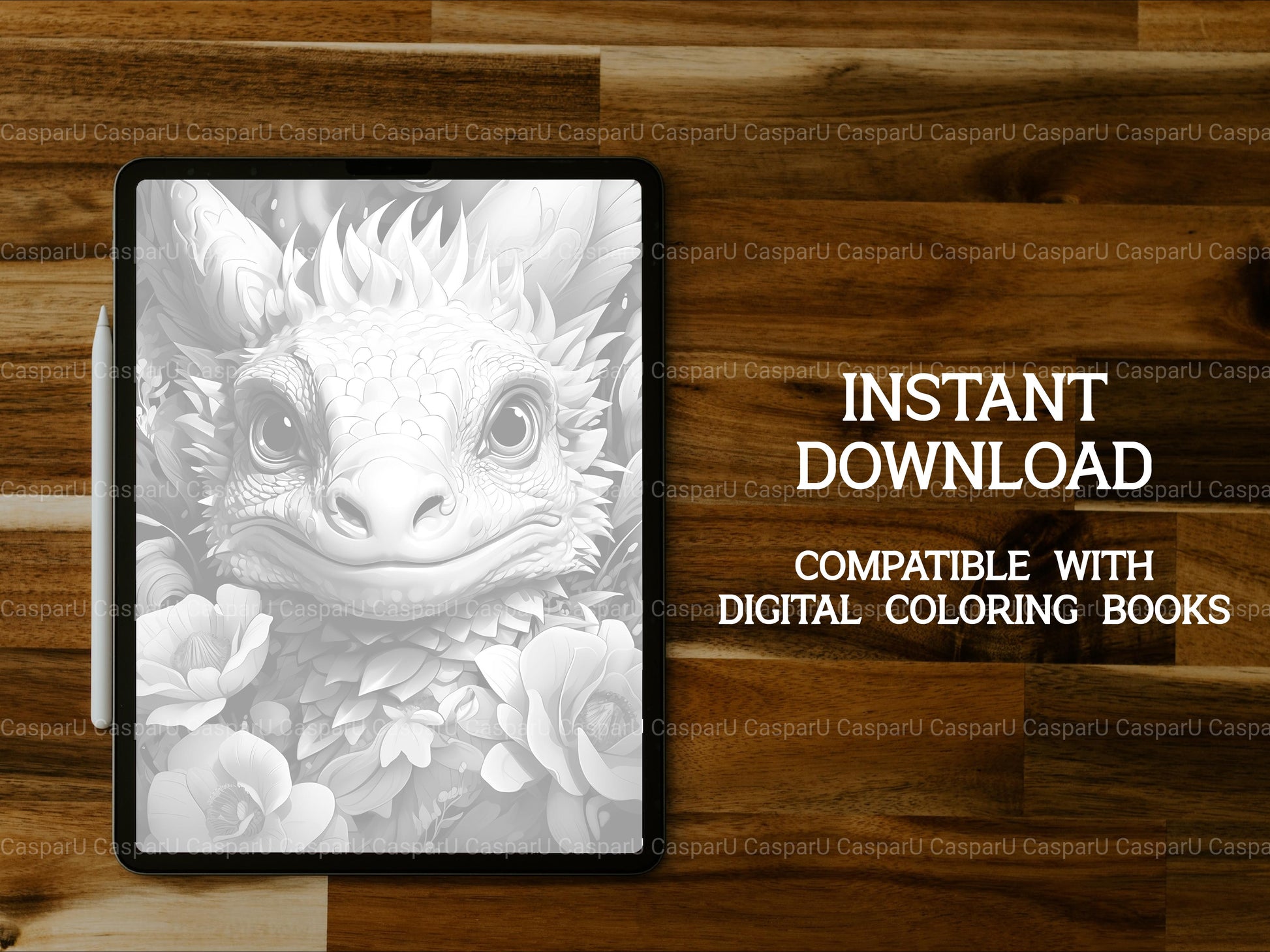 Baby Dragons Coloring Books - CraftNest