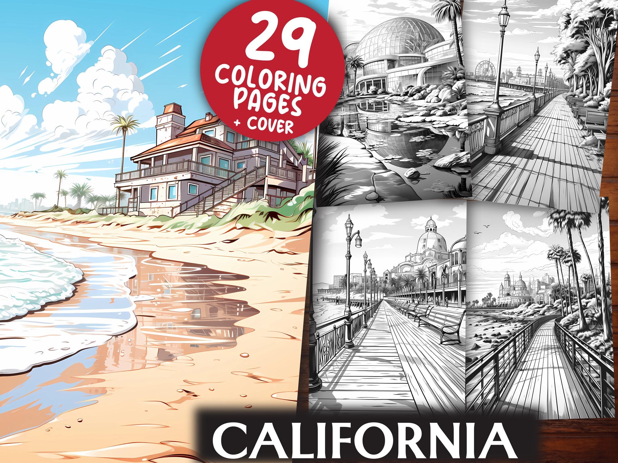 California Coloring Books - CraftNest