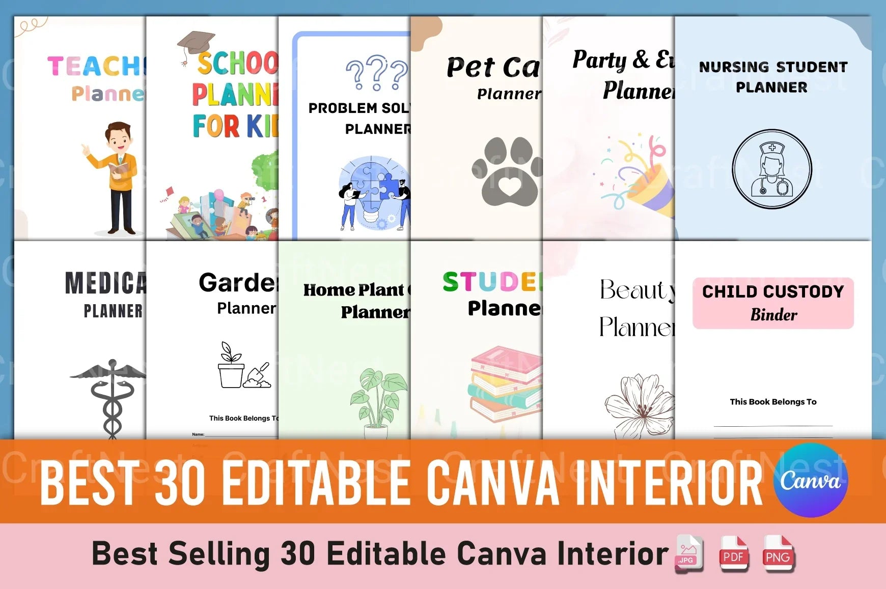 Top 30 Editable Canva Interior Designs