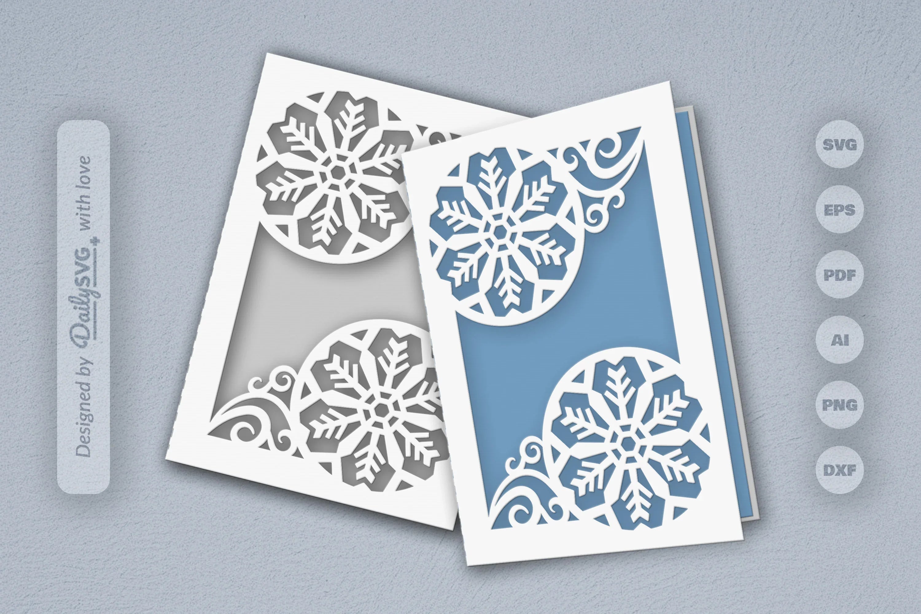 Snowflake SVG Bundle for Winter Decor