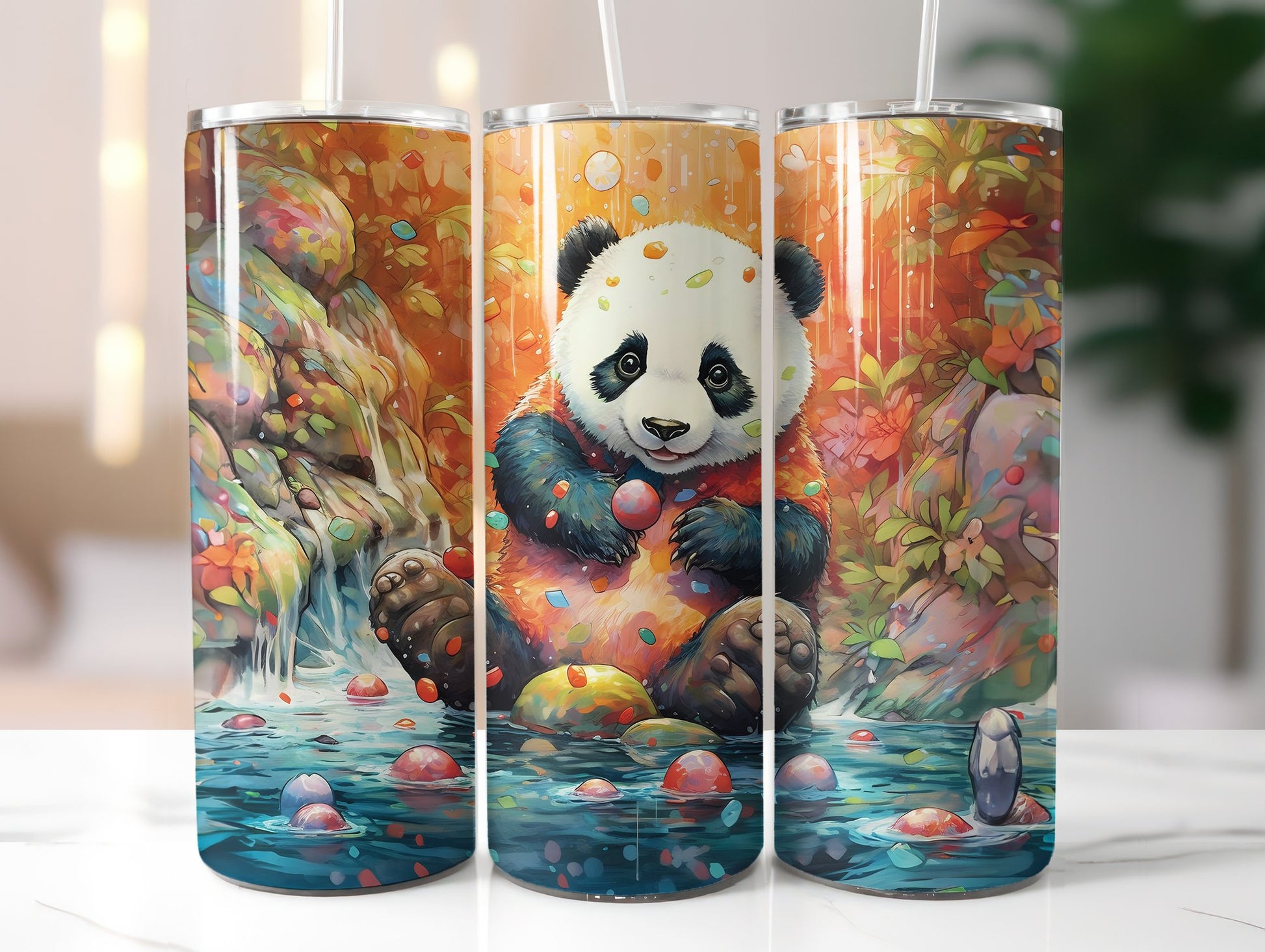 Baby Pandas Tumbler Wrap - CraftNest