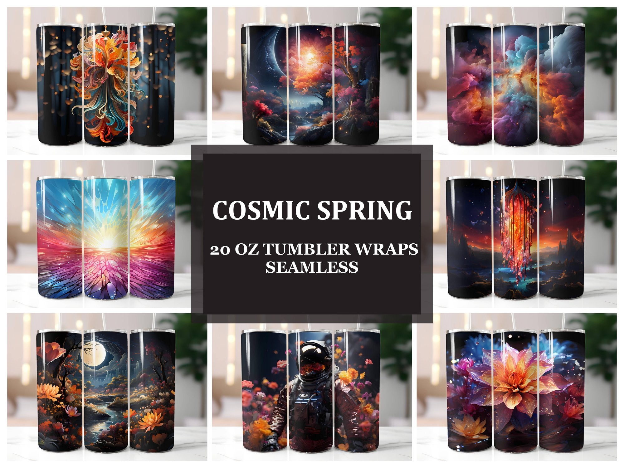 Cosmic Spring 3 Tumbler Wrap - CraftNest
