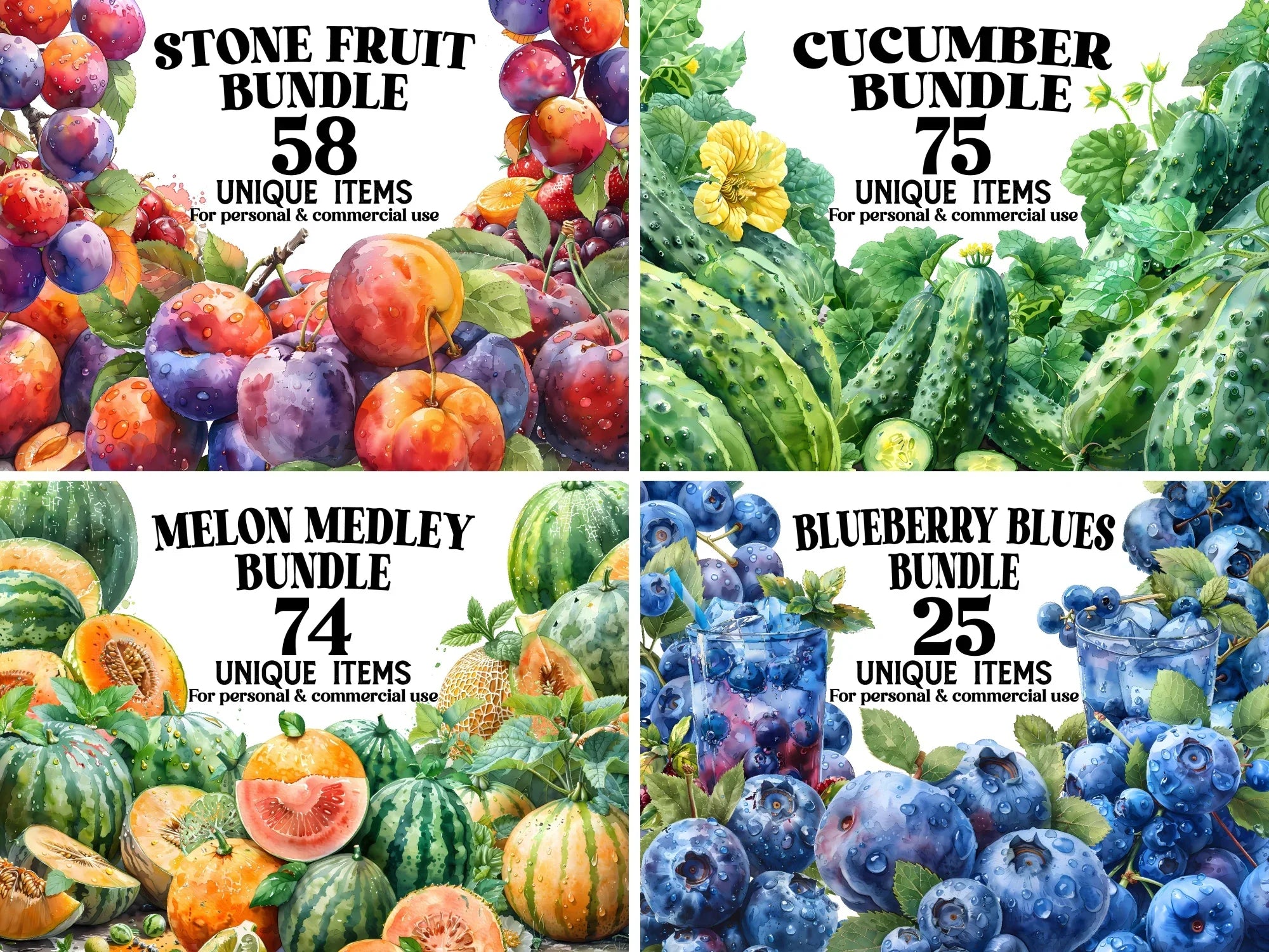 Fruits And Vegetable Clipart