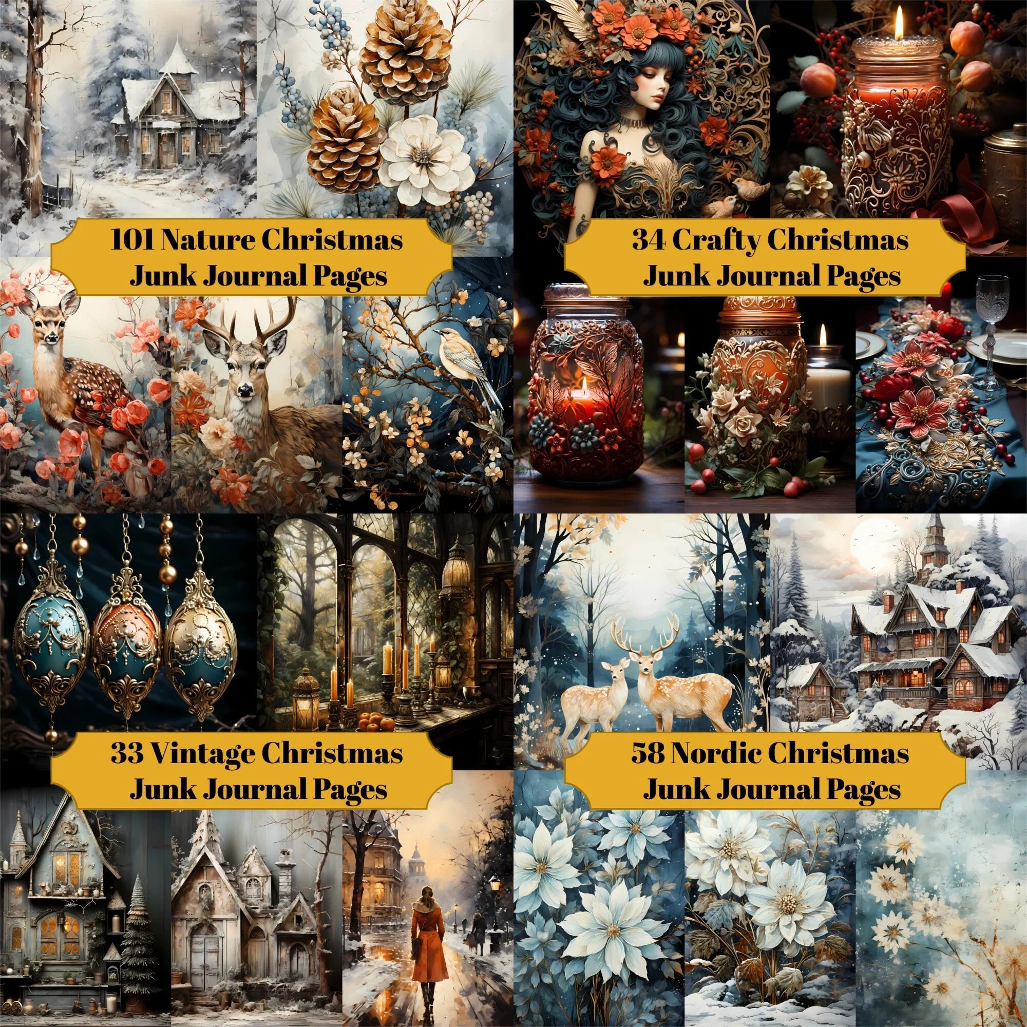 Christmas Junk Journals