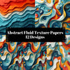 Abstract Fluid Texture Papers