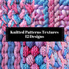 Knitted Patterns Textures