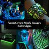Neon Green Stock Images