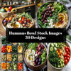 Hummus Bowl Stock Images