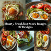 Hearty Breakfast Stock Images