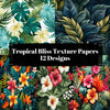 Tropical Bliss Texture Papers