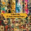 Tribal Chic Junk Journal Pages