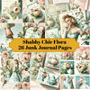 Shabby Chic Flora Junk Journal Seiten