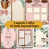 Coquette Coffee Junk Journal Pages