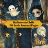 Halloween Chibi Junk Journal Pages