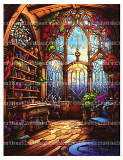 Interior Design Coloring Book - CraftNest - Digital Crafting and Art