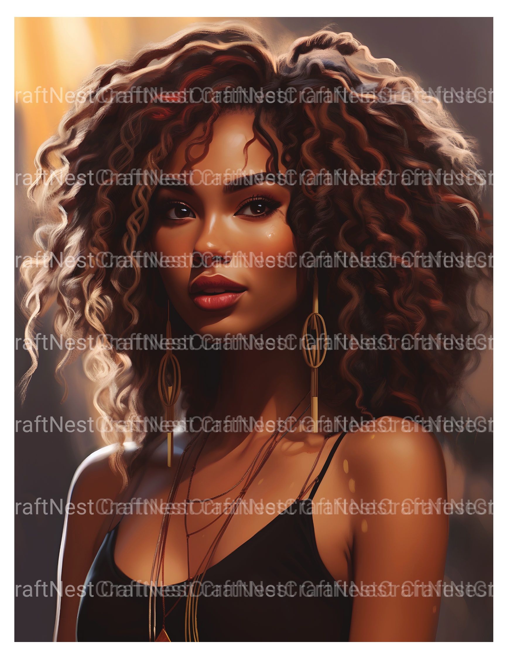 Beautiful Women Coloring Book - CraftNest - Digital Crafting and Art