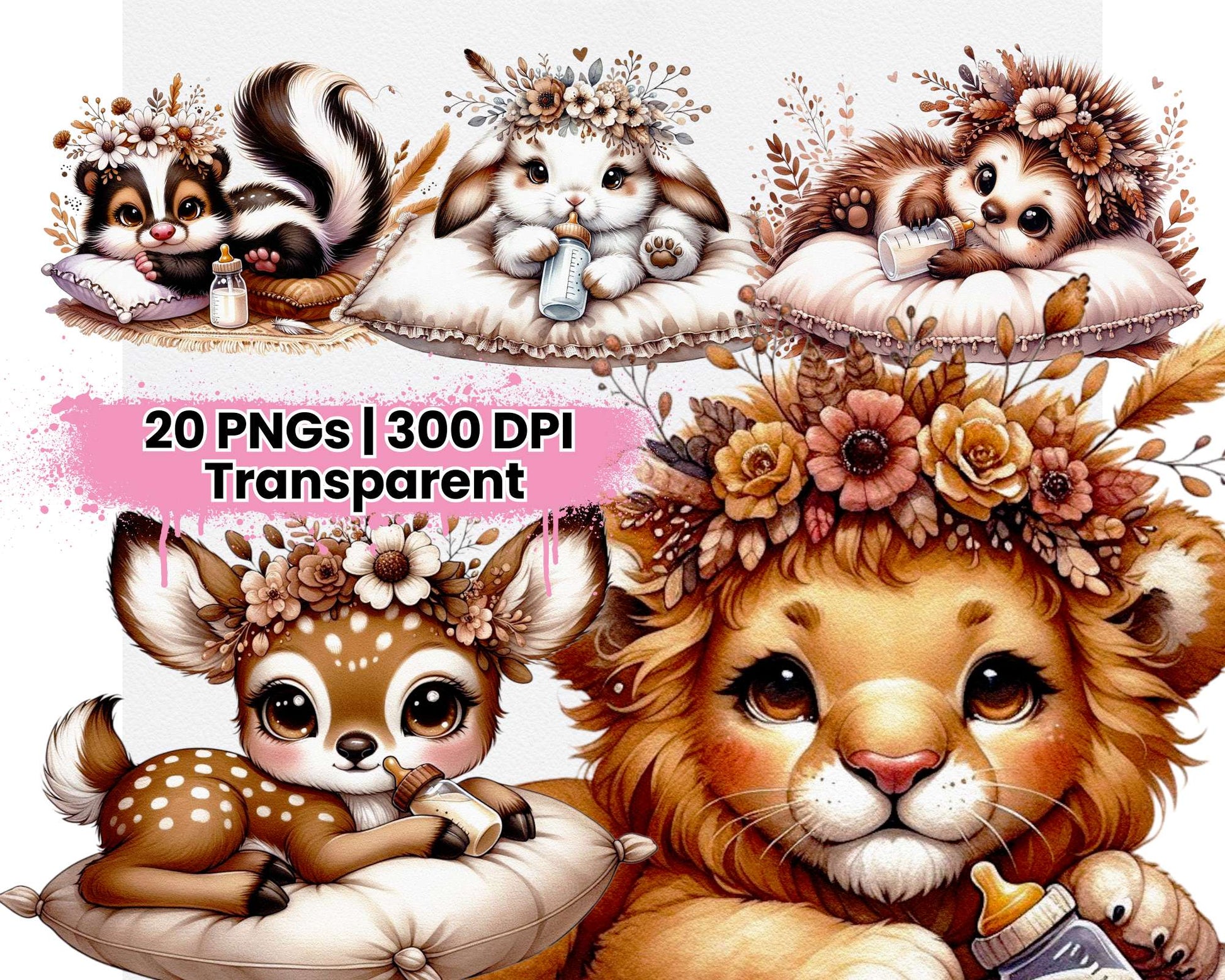 Baby Animal Nursery - CraftNest - Digital Crafting and Art