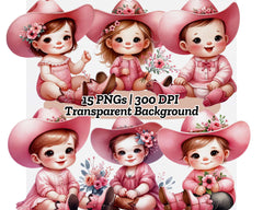 Baby Cowgirl - CraftNest - Digital Crafting and Art