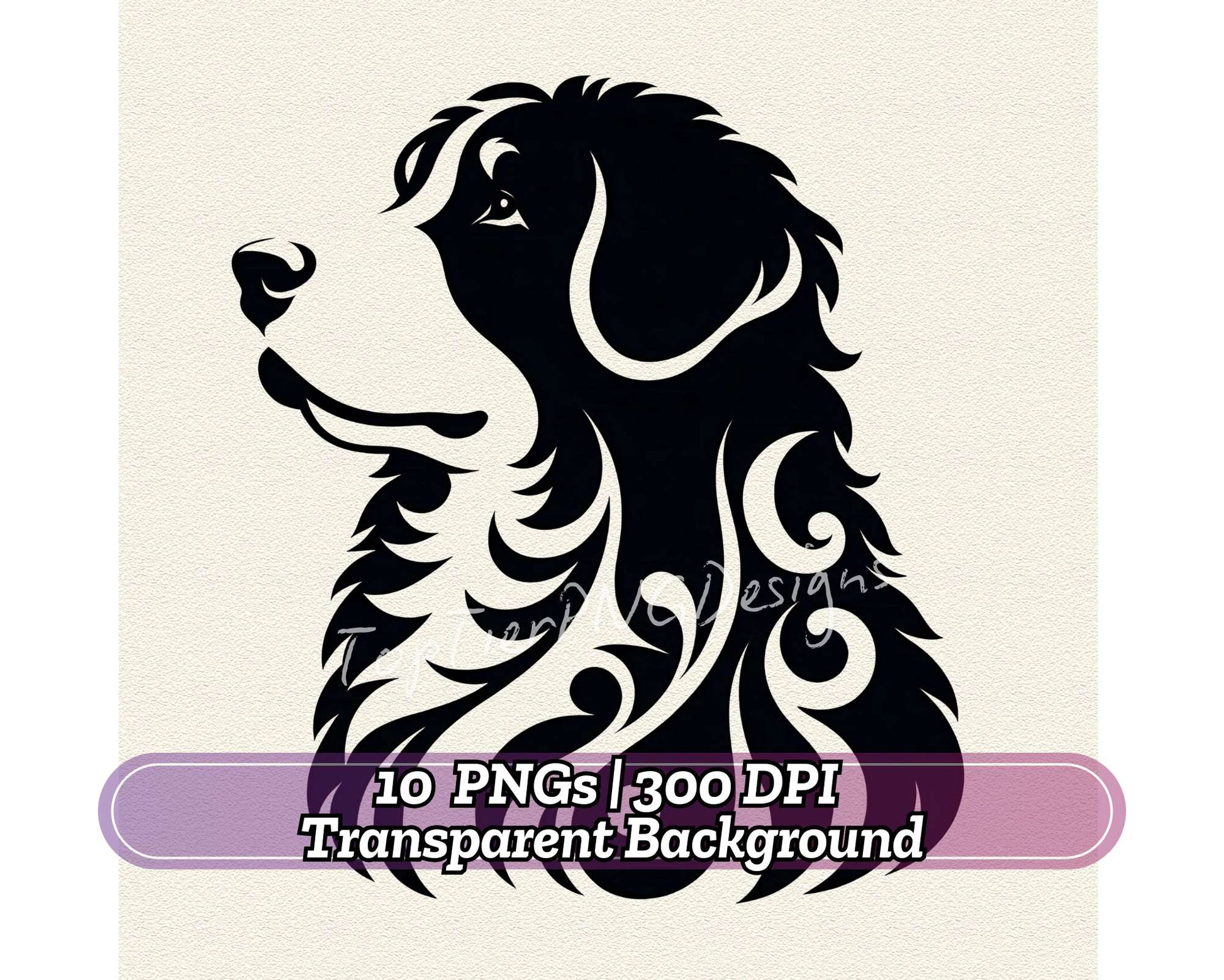 Bernedoodle - CraftNest - Digital Crafting and Art