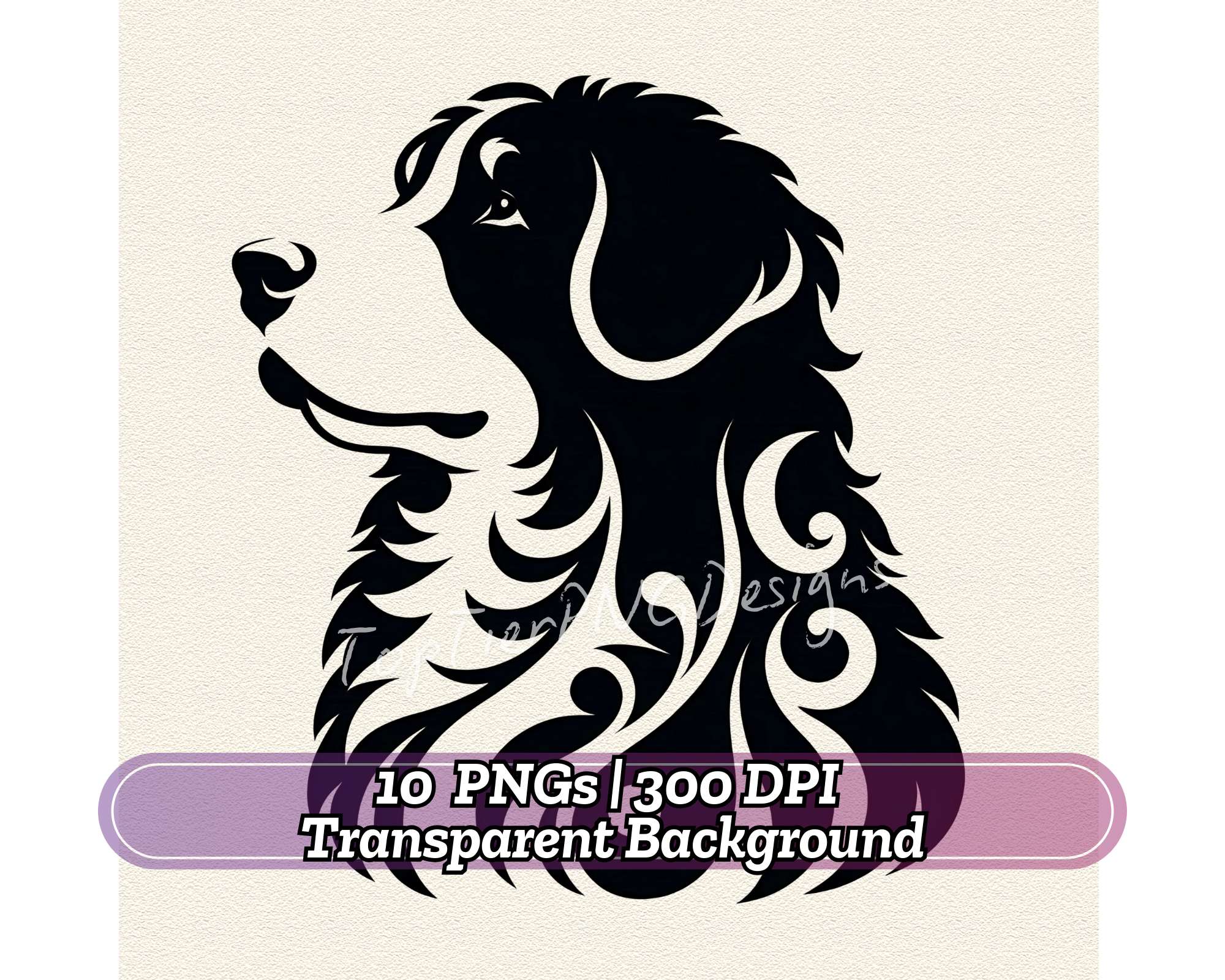 Bernedoodle - CraftNest - Digital Crafting and Art