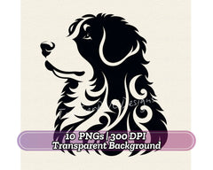 Bernedoodle - CraftNest - Digital Crafting and Art