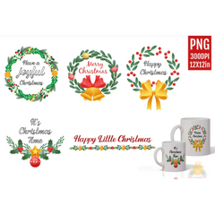 Merry Christmas Clipart - CraftNest - Digital Crafting and Art