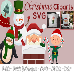 Santa Christmas SVG Bundle - CraftNest - Digital Crafting and Art