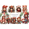 Christmas Doll Clipart