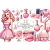 Coquette Pink Cosmetic Clipart