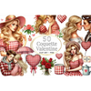 Coquette Valentine Clipart