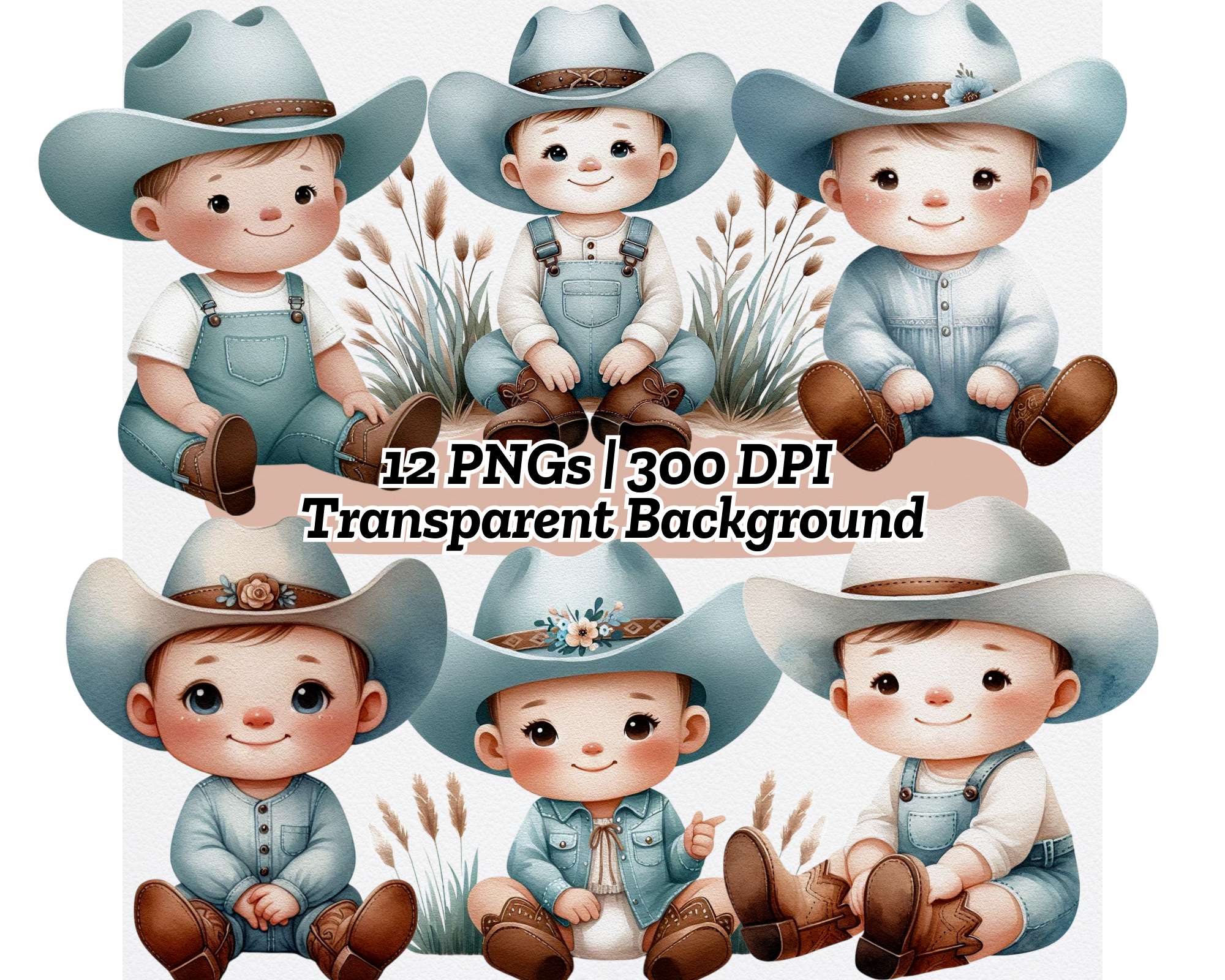 Cowboy Baby - CraftNest - Digital Crafting and Art