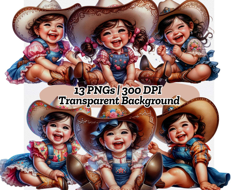 Cowgirl Baby Shower - CraftNest - Digital Crafting and Art