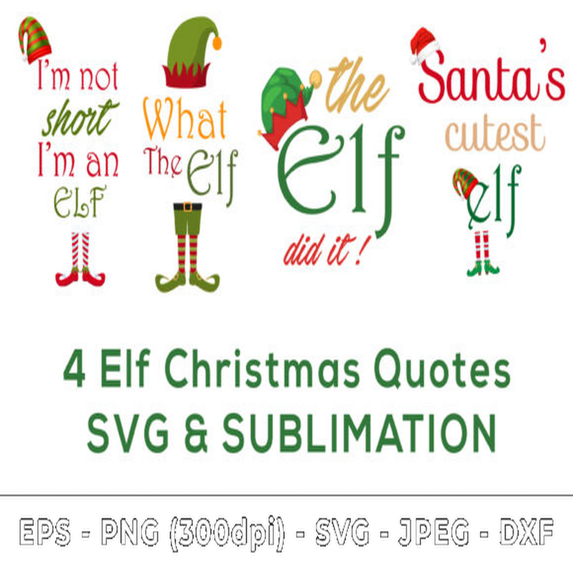 Elf Christmas SVG - CraftNest - Digital Crafting and Art