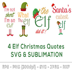 Elf Christmas SVG - CraftNest - Digital Crafting and Art