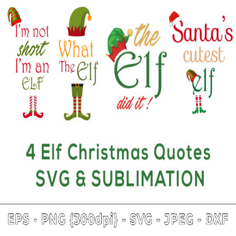 Elf Christmas SVG - CraftNest - Digital Crafting and Art