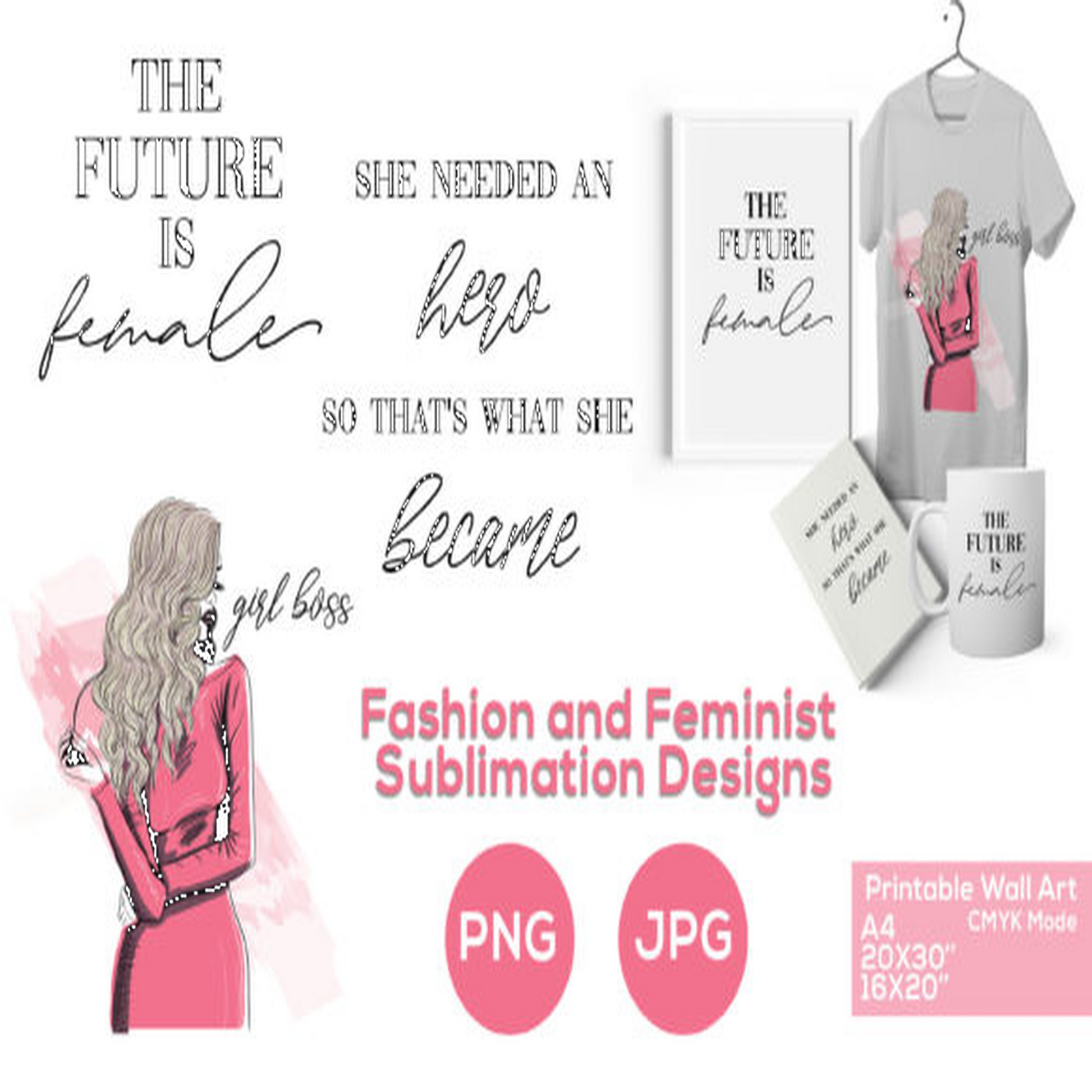 Fashion Sublimation SVG - CraftNest - Digital Crafting and Art