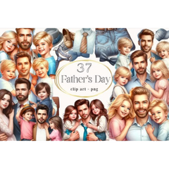 Fathers' Day Clipart - CraftNest - Digital Crafting and Art