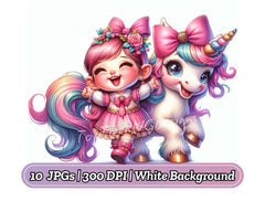 Gnome and Unicorn - CraftNest - Digital Crafting and Art