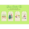Christmas Gnomes Gift Tags SVG