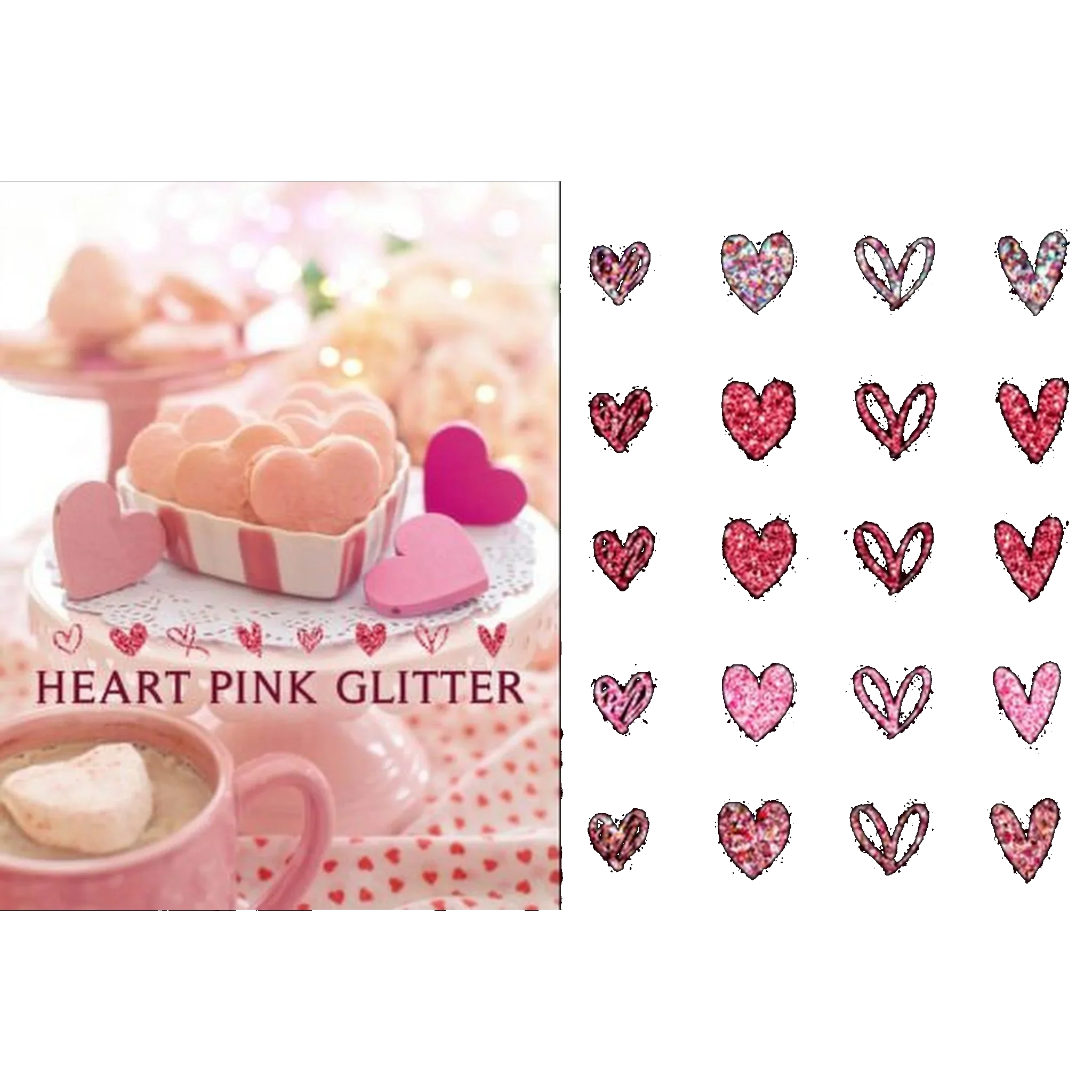 Pink Heart Clipart - CraftNest - Digital Crafting and Art