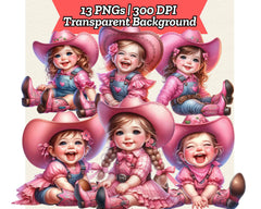 Little Cowgirl - CraftNest - Digital Crafting and Art