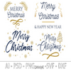Merry Christmas SVG Sublimation