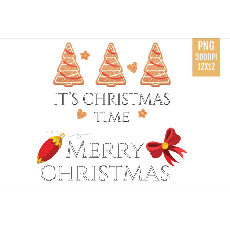 Merry Christmas Clipart - CraftNest - Digital Crafting and Art